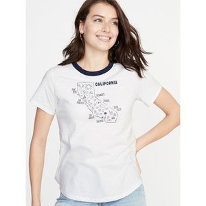 Old Navy California State Tee
